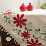 رومیزی انار پنجه آفتاب