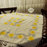 رومیزی پری رخ پنجه آفتاب