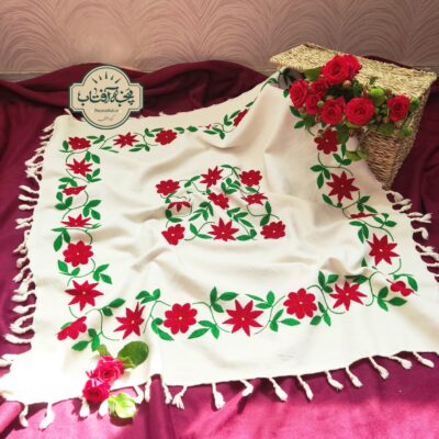 رومیزی پری رخ پنجه آفتاب
